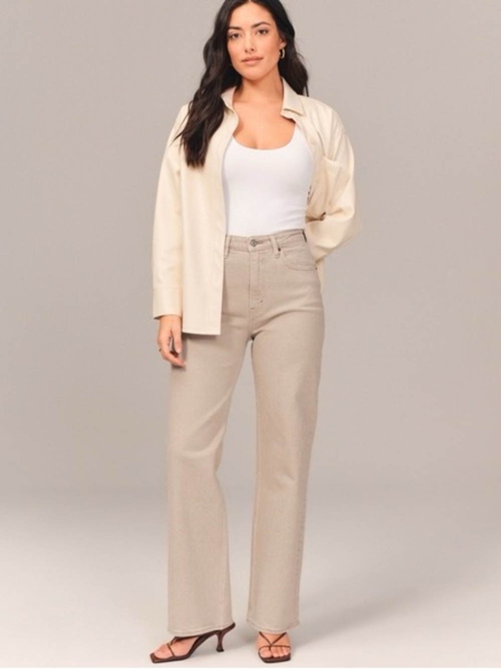 A&F 90s Relaxed Jean Curve Love